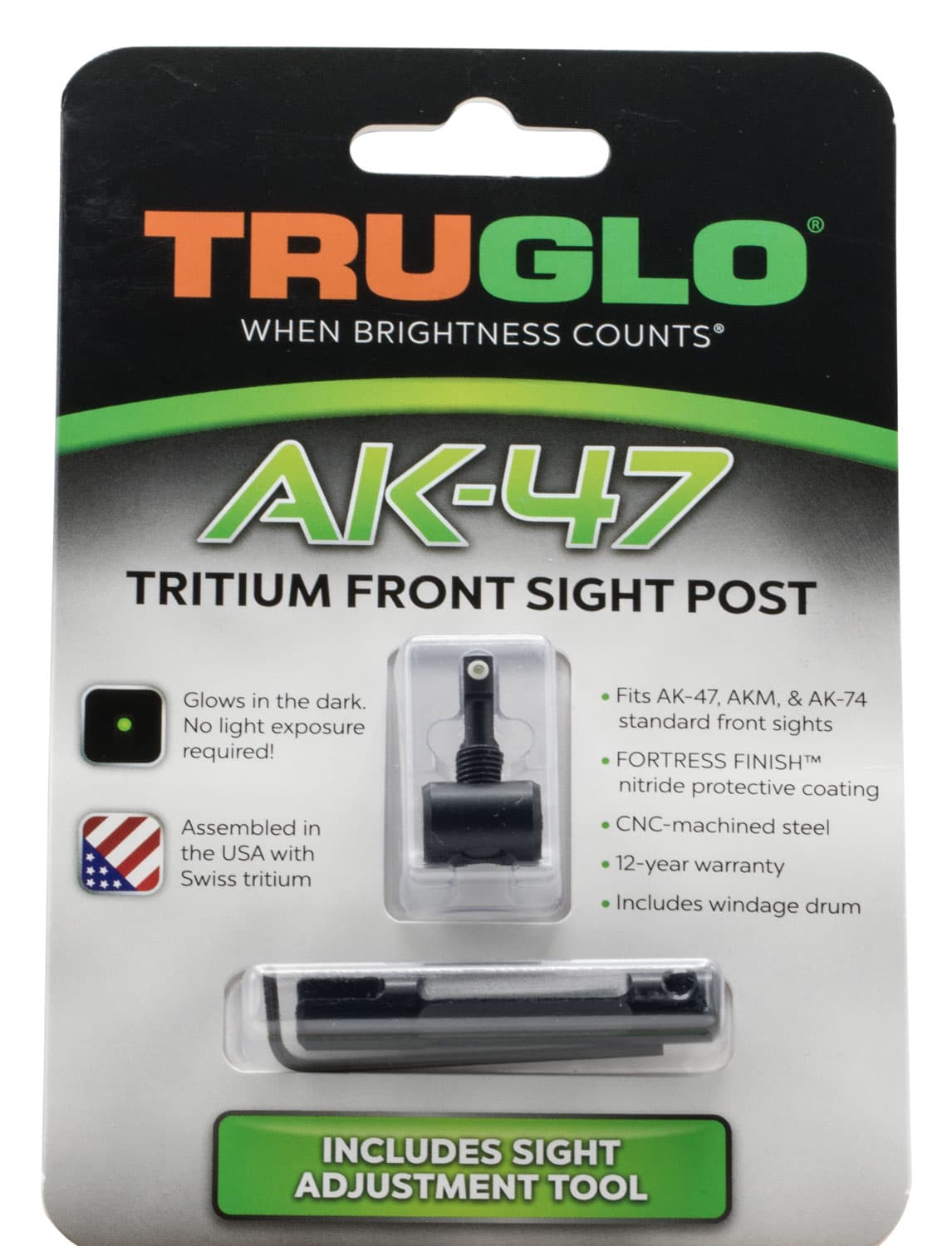 TRU Tritium Rifle Front Sight