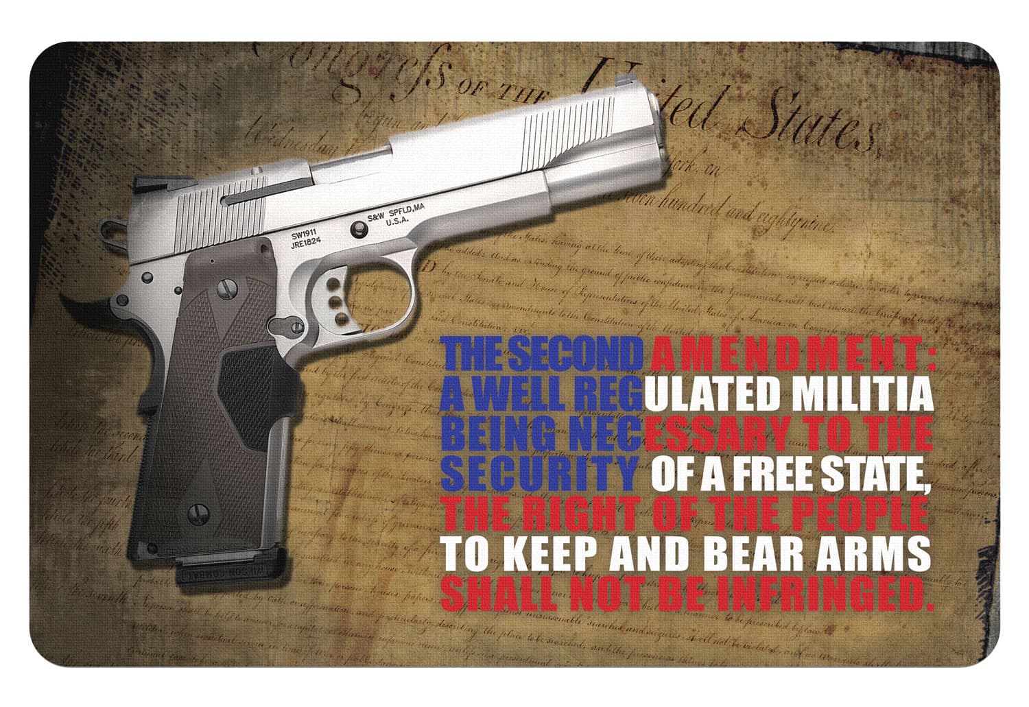 TEKMAT Right To Bear Arms