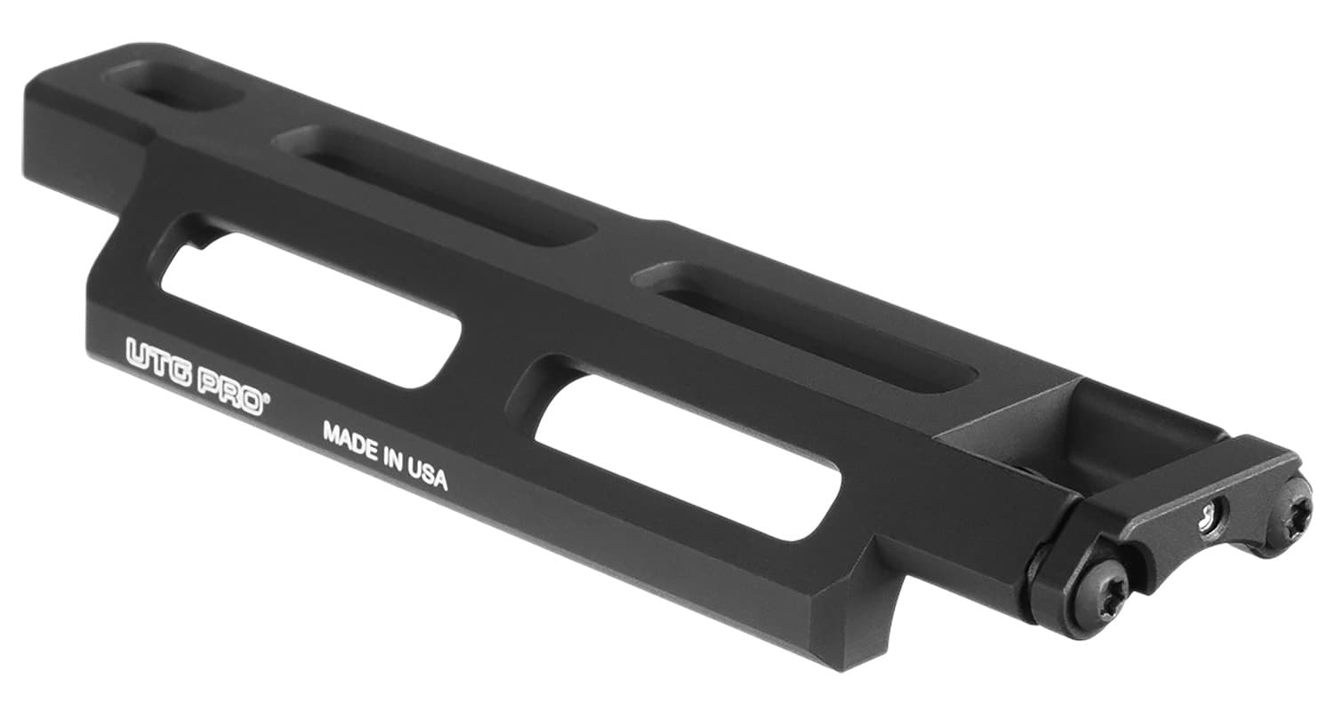 UTG Leapers MTU58SSM  Light Mount 4.86" M-LOK Black Aluminum