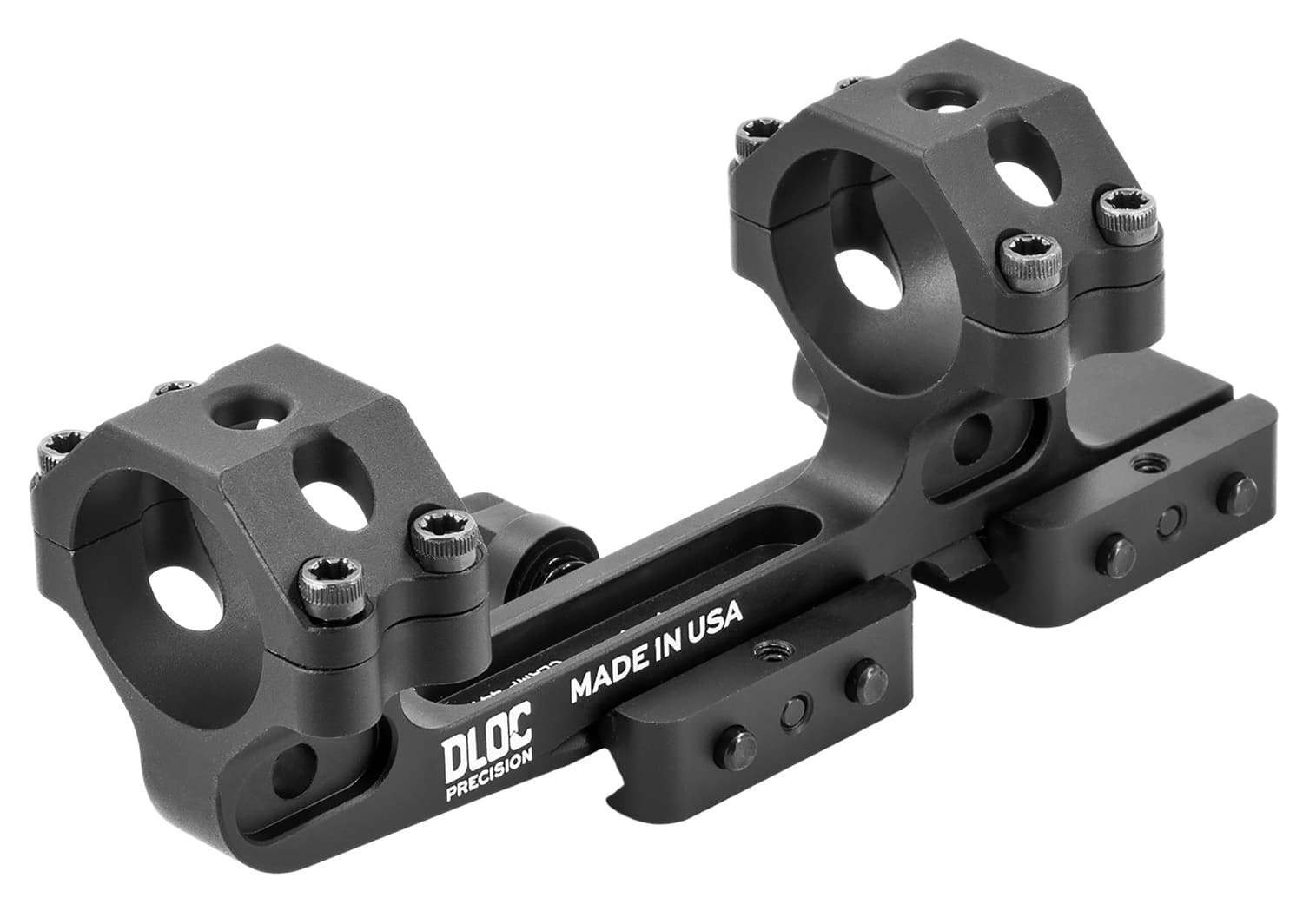 DLOC DLOC Precision DLOC-C130-1535-B   Cantilever Black Aluminum 30mm Tube