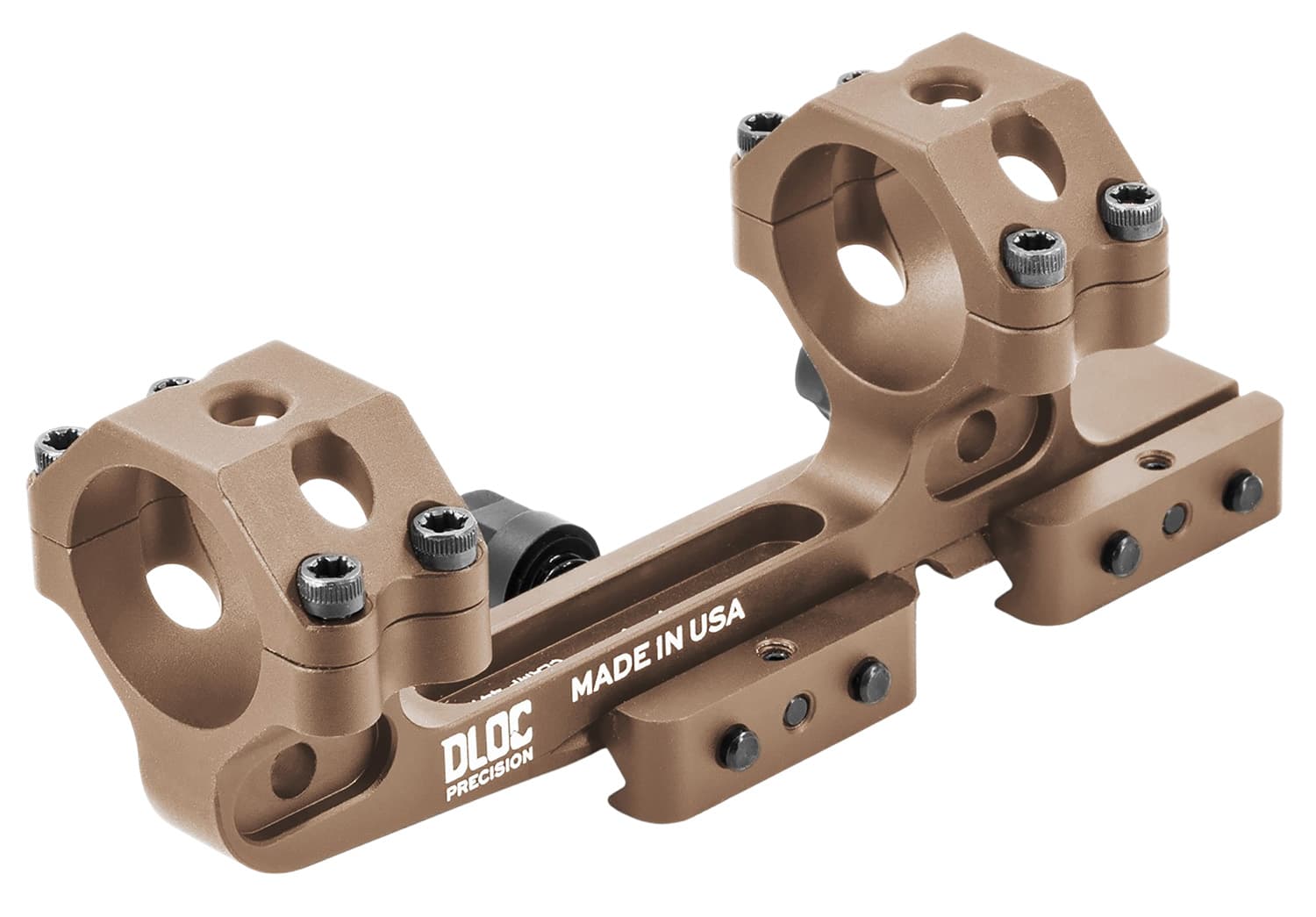 DLOC DLOC Precision DLOC-C130-1535-T   Cantilever Tan Aluminum 30mm Tube
