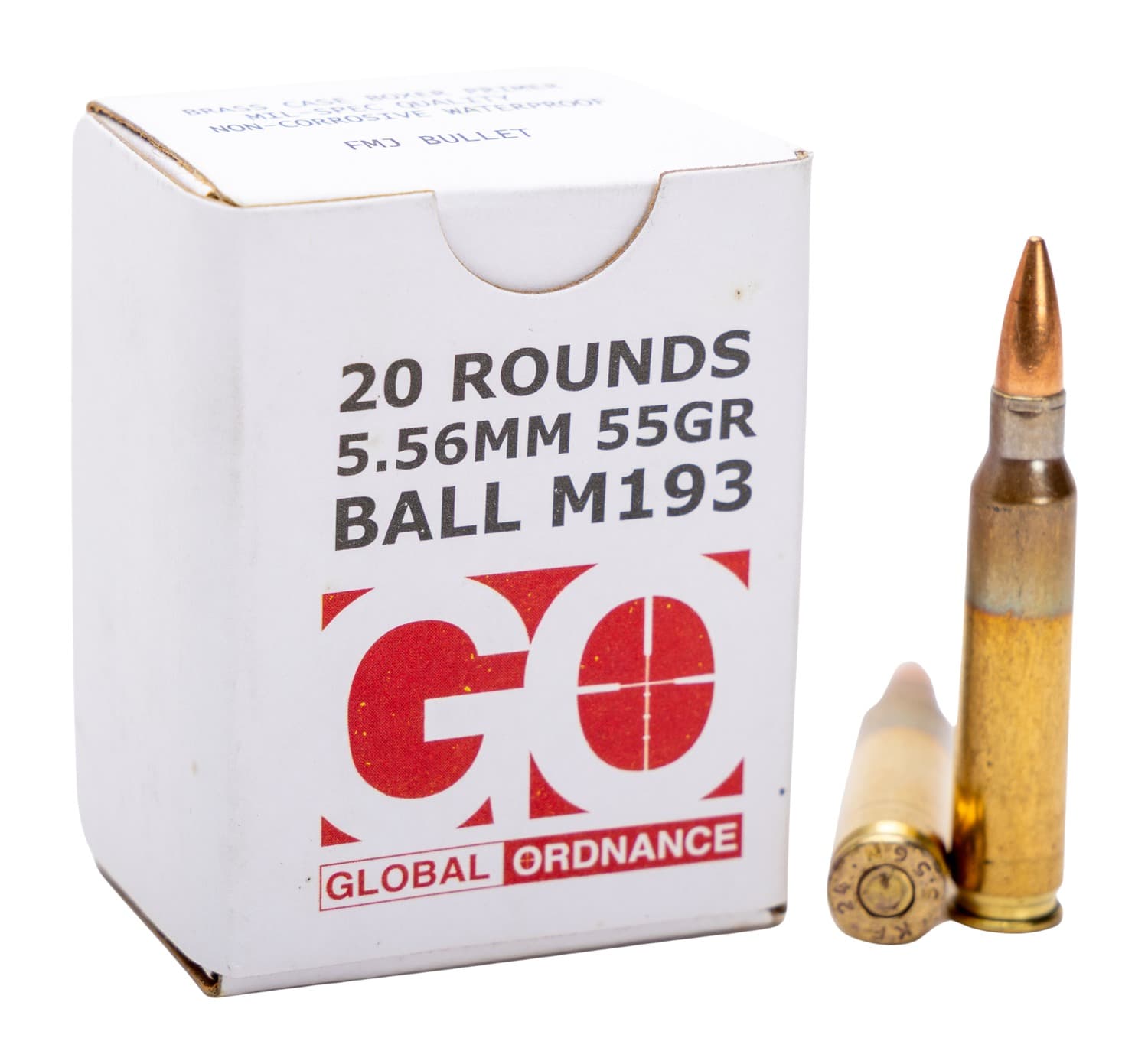 GO GO 850003223346        556X45 M193 55GR FMJ  20/50