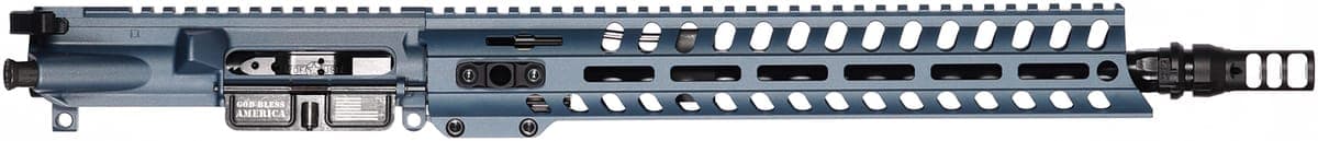 PATRIOT ORDNANCE FACTORY POF UPPER COMPLETE WONDER 13.75 5.56 BLUE